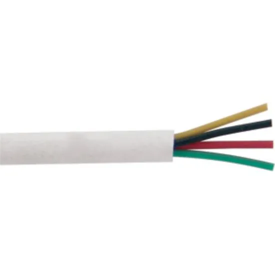 Cabo Sólido para Alarme 26AWG Branco DNI (24101)