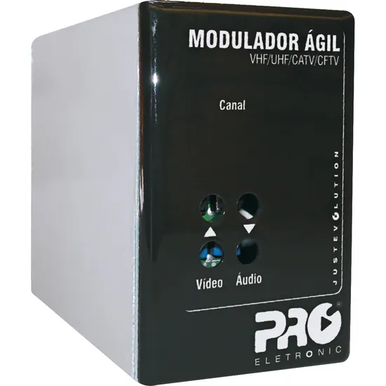 Modulador Ágil VHF/UHF/CATV/CFTV PQMO-2600 PROELETRONIC (24290)