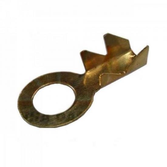 Terminal Anel para Fio 10,00mm Furo 3/8\" ETE-7031 GENÉRICO por 0,00 à vista no boleto/pix ou parcele em até 1x sem juros. Compre na loja Mundomax!