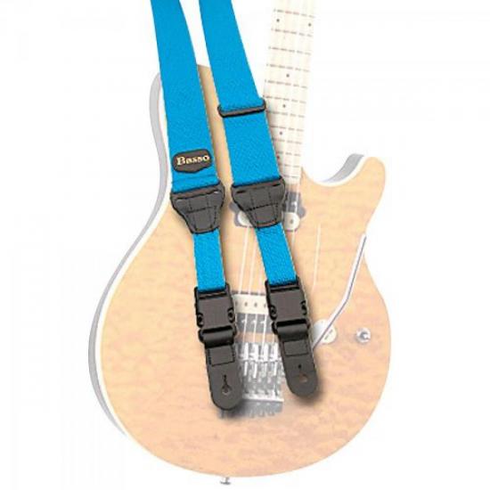 Correia 5cm Azul em Nylon QR02 BASSO por 0,00 à vista no boleto/pix ou parcele em até 1x sem juros. Compre na loja Mundomax!