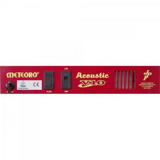 Cubo Para Violão 10W ACOUSTIC V10 METEORO por 0,00 à vista no boleto/pix ou parcele em até 1x sem juros. Compre na loja Mundomax!