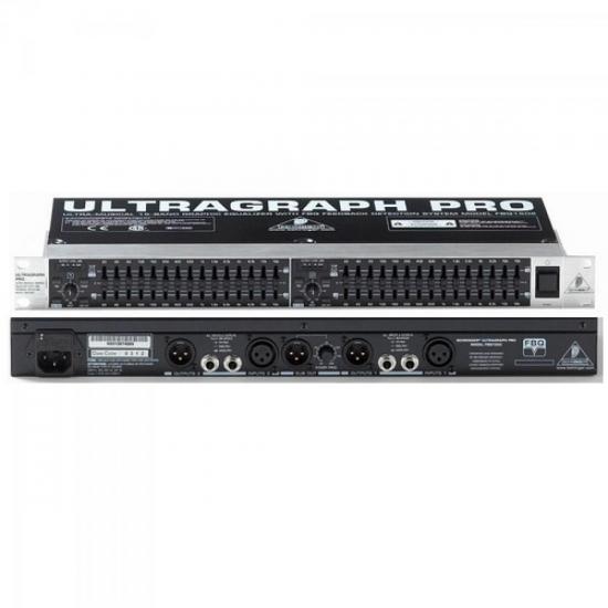 Equalizador Gráfico Profissional 15 Bandas Ultragraph FBQ1502 BEHRINGER por 1.323,90 à vista no boleto/pix ou parcele em até 12x sem juros. Compre na loja Mundomax!