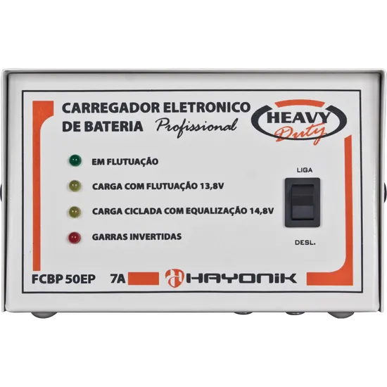 Sistema Carregador FCBP50EP 13,8V 5A Heavy Duty HAYONIK (25398)