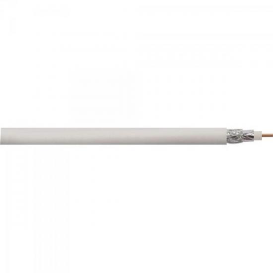 Coaxial CFTV STD59 40% AL Branco 75 Ohms Bobina IFE por 0,00 à vista no boleto/pix ou parcele em até 1x sem juros. Compre na loja Mundomax!