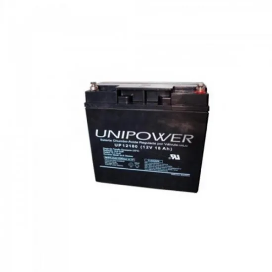 Bateria Selada UP12180 12V 18A UNIPOWER por 0,00 à vista no boleto/pix ou parcele em até 1x sem juros. Compre na loja Mundomax!