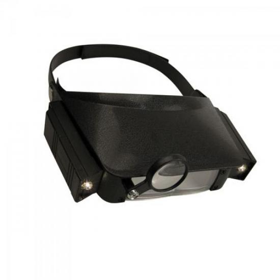 Lupa de Cabeça 5023II com Iluminador CSR por 0,00 à vista no boleto/pix ou parcele em até 1x sem juros. Compre na loja Mundomax!