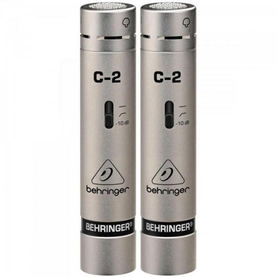 Microfone C-2 Cinza BEHRINGER por 0,00 à vista no boleto/pix ou parcele em até 1x sem juros. Compre na loja Mundomax!