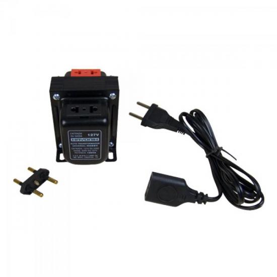 Auto Transformador Universal 300VA HOBBY Preto por 142,90 à vista no boleto/pix ou parcele em até 5x sem juros. Compre na loja Mundomax!