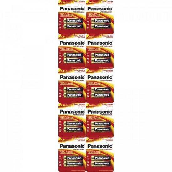 Pilha AA Alcalina LR6-2BT480 PANASONIC por 5,90 à vista no boleto/pix ou parcele em até 1x sem juros. Compre na loja Mundomax!