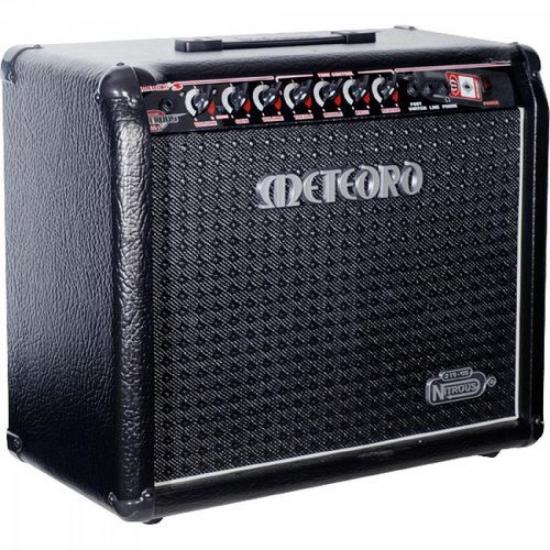 Cubo Para Guitarra Com Footswitch NITROUS GS100 METEORO por 0,00 à vista no boleto/pix ou parcele em até 1x sem juros. Compre na loja Mundomax!