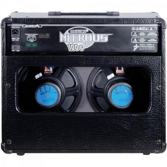 Cubo Para Guitarra Com Footswitch NITROUS GS100 METEORO por 0,00 à vista no boleto/pix ou parcele em até 1x sem juros. Compre na loja Mundomax!