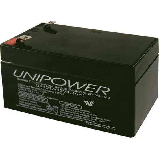Bateria Selada UP1213 12V 1,3A UNIPOWER (26724)