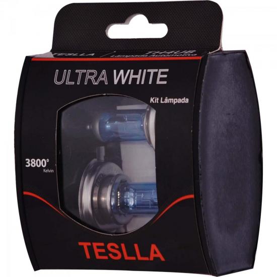 Lâmpada Halógena para Faróis 55W H4 Branca TESLLA por 0,00 à vista no boleto/pix ou parcele em até 1x sem juros. Compre na loja Mundomax!