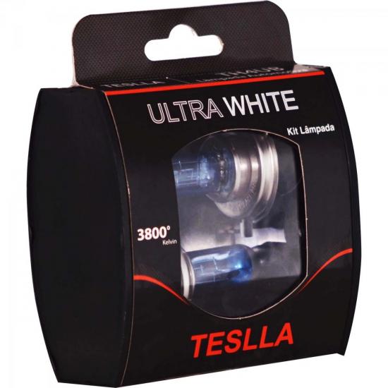 Lâmpada Halógena para Faróis 55W H4 Branca TESLLA por 0,00 à vista no boleto/pix ou parcele em até 1x sem juros. Compre na loja Mundomax!
