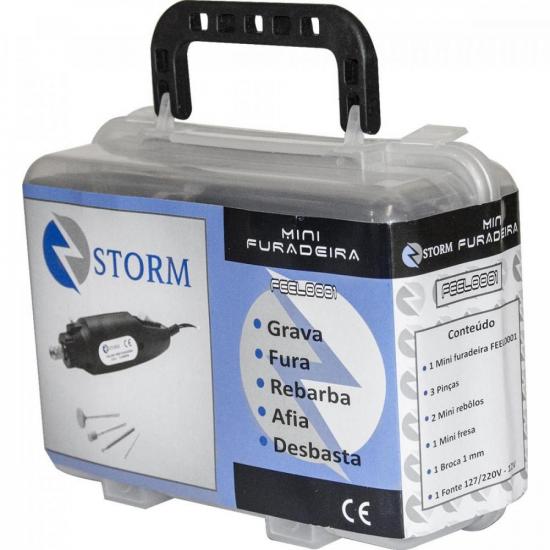 Mini Furadeira/Retífica com Maleta e Fonte Bivolt FEEL0001 GENÉRICO por 0,00 à vista no boleto/pix ou parcele em até 1x sem juros. Compre na loja Mundomax!