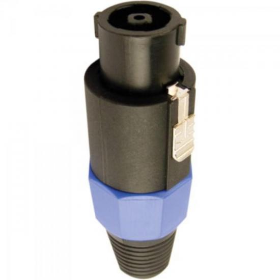 Conector Speakon Macho SPKN8-115 8 Polos Azul HYX por 0,00 à vista no boleto/pix ou parcele em até 1x sem juros. Compre na loja Mundomax!
