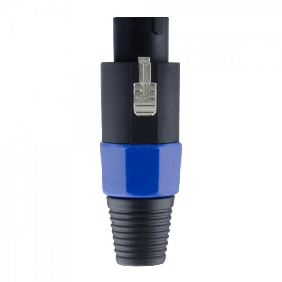 Conector Speakon Macho SPKN8-115 8 Polos Azul HYX por 0,00 à vista no boleto/pix ou parcele em até 1x sem juros. Compre na loja Mundomax!