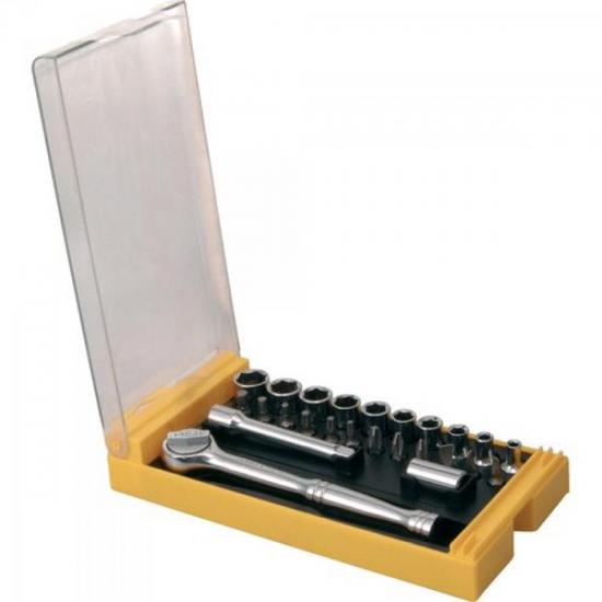 Jogo de Soquetes e Ponteiras 25 Peças VONDER por 0,00 à vista no boleto/pix ou parcele em até 1x sem juros. Compre na loja Mundomax!