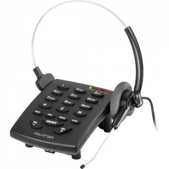 Telefone Headset Stile S8010 Black C Felitron (27548)