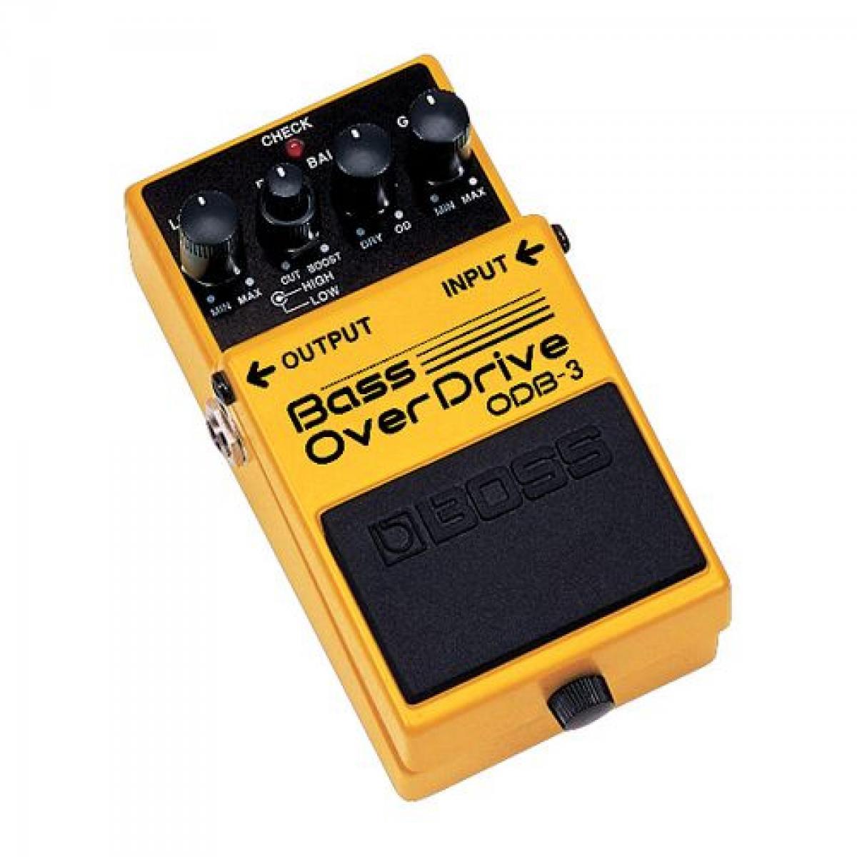 Pedal Bass Overdrive ODB3 BOSS - Mundomax