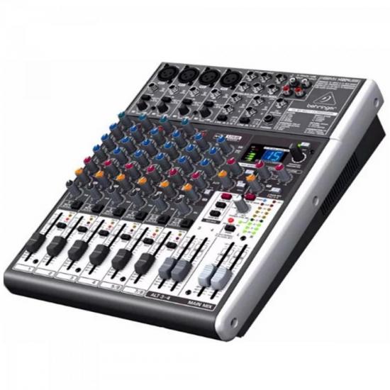 Mesa de Som Analógica 12 Canais XENYX X1204USB BEHRINGER por 0,00 à vista no boleto/pix ou parcele em até 1x sem juros. Compre na loja Mundomax!