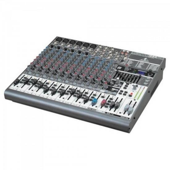 Mesa de Som 18 Canais Xenyx X1832USB BEHRINGER por 0,00 à vista no boleto/pix ou parcele em até 1x sem juros. Compre na loja Mundomax!
