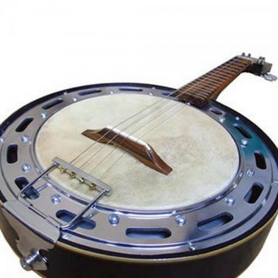 Banjo ROZINI Elétrico Série Studio Natural RJ11 por 0,00 à vista no boleto/pix ou parcele em até 1x sem juros. Compre na loja Mundomax!