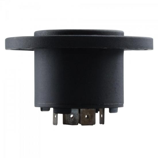Conector Speakon Fêmea Painel SPKN8-110 Preto HYX por 11,99 à vista no boleto/pix ou parcele em até 1x sem juros. Compre na loja Mundomax!