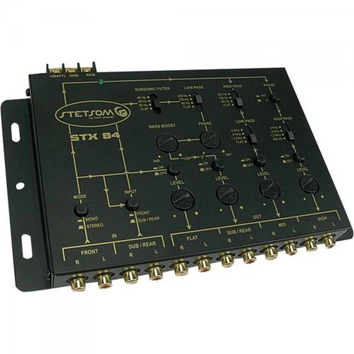 Crossover Eletrônico STX84 STETSOM - Mundomax