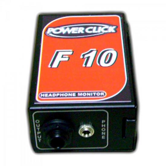 Amplificador Para Fone de Ouvido F10 P10 Mono POWER CLICK por 0,00 à vista no boleto/pix ou parcele em até 1x sem juros. Compre na loja Mundomax!