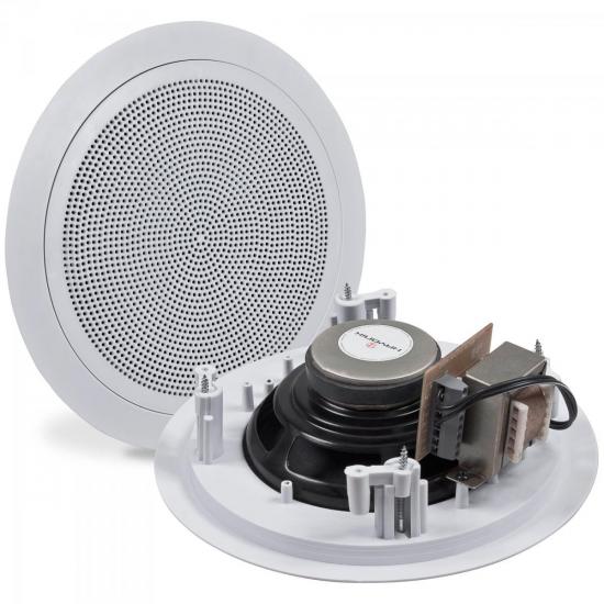 Arandela 6\" Full Range 1,2/2,5/5/10W RMS AR-610 TF HAYONIK por 148,99 à vista no boleto/pix ou parcele em até 5x sem juros. Compre na loja Mundomax!