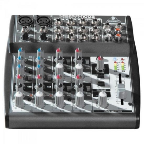 Mesa de Som 10 Canais Xenyx 1002 BEHRINGER - Mundomax