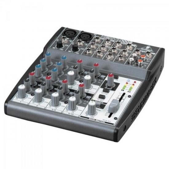 Mesa de Som 10 Canais Xenyx 1002 BEHRINGER por 0,00 à vista no boleto/pix ou parcele em até 1x sem juros. Compre na loja Mundomax!