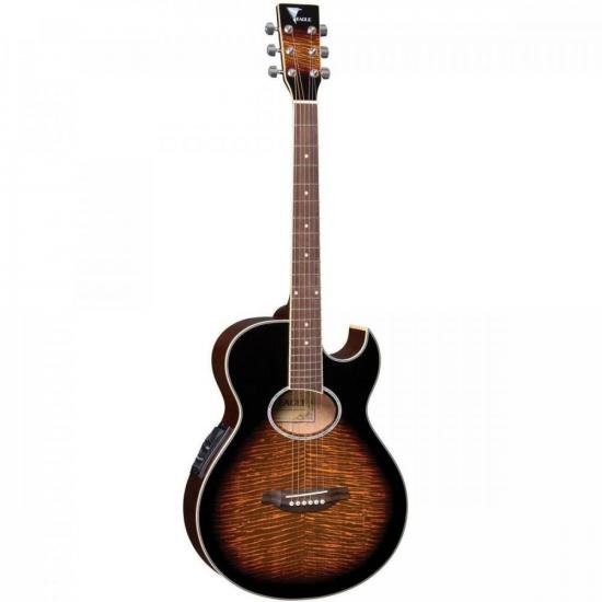 Violão Eletroacústico Eagle GL36 Preto com Laranja por 1.421,90 à vista no boleto/pix ou parcele em até 12x sem juros. Compre na loja Mundomax!