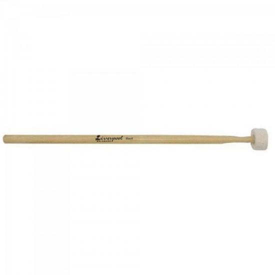 Baqueta Para Pratos/Tímpanos Feltro LF-H HARD LIVERPOOL por 0,00 à vista no boleto/pix ou parcele em até 1x sem juros. Compre na loja Mundomax!