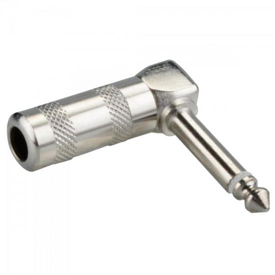 Plug P10 Mono Cachimbo 150 Prata HYX por 0,00 à vista no boleto/pix ou parcele em até 1x sem juros. Compre na loja Mundomax!