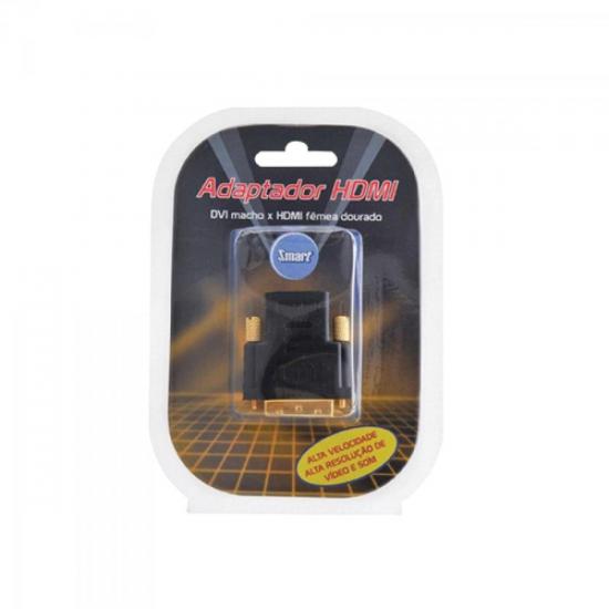 Adaptador DVI Macho para HDMI Fêmea Genérico por 10,00 à vista no boleto/pix ou parcele em até 1x sem juros. Compre na loja Mundomax!