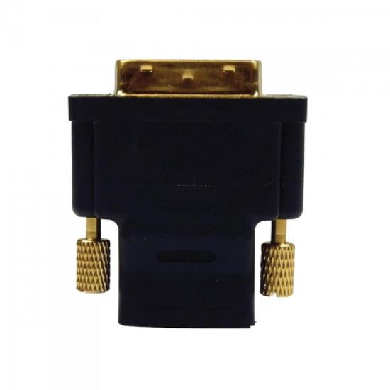 Adaptador DVI Macho para HDMI Fêmea Genérico por 10,00 à vista no boleto/pix ou parcele em até 1x sem juros. Compre na loja Mundomax!