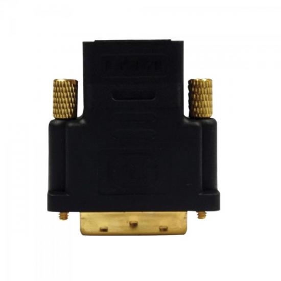 Adaptador DVI Macho para HDMI Fêmea Genérico por 10,00 à vista no boleto/pix ou parcele em até 1x sem juros. Compre na loja Mundomax!