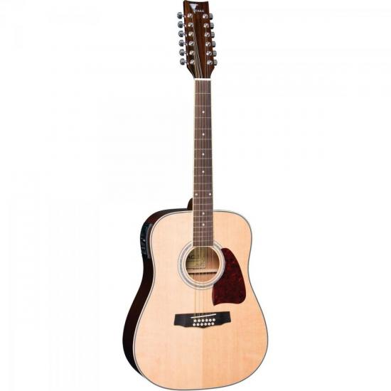 Violão EAGLE Eletroacústico Folk Aço 12 Cordas CH888-NT Natural por 0,00 à vista no boleto/pix ou parcele em até 1x sem juros. Compre na loja Mundomax!