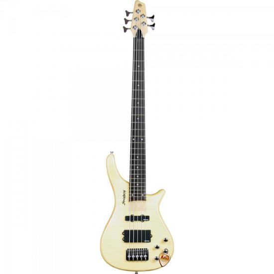 Contrabaixo STRINBERG 5 Cordas CLB25A Natural por 0,00 à vista no boleto/pix ou parcele em até 1x sem juros. Compre na loja Mundomax!