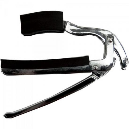 Braçadeira Capotraste p/Violão Niquelada DOLPHIN por 0,00 à vista no boleto/pix ou parcele em até 1x sem juros. Compre na loja Mundomax!