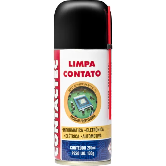 Spray Limpa Contato 130G CONTACTEC IMPLASTEC por 0,00 à vista no boleto/pix ou parcele em até 1x sem juros. Compre na loja Mundomax!