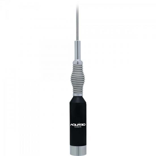 Antena Móvel com Bobina Central e Mola na Base PX B-2080 AQUÁRIO por 0,00 à vista no boleto/pix ou parcele em até 1x sem juros. Compre na loja Mundomax!
