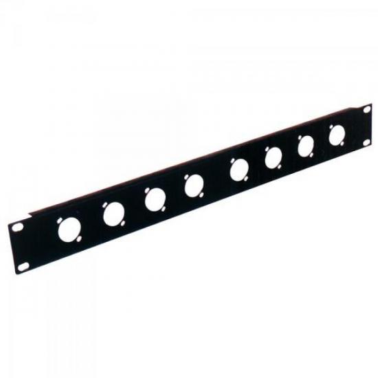 Régua Padrão Rack 19\" 1U para 8XLR PROJETA por 0,00 à vista no boleto/pix ou parcele em até 1x sem juros. Compre na loja Mundomax!