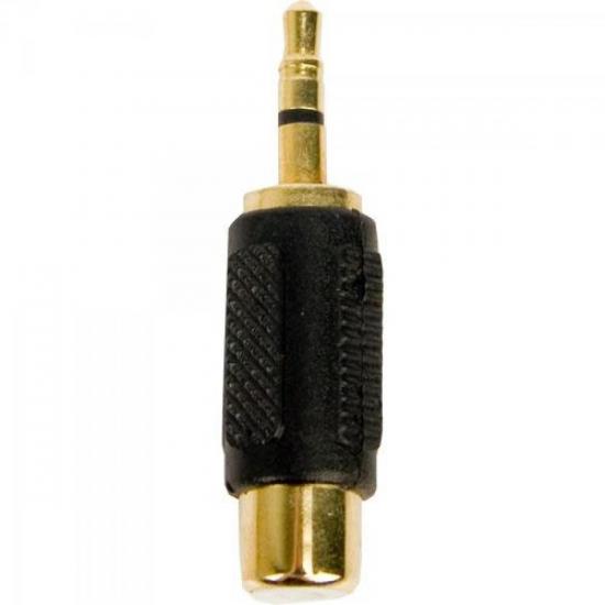 Adaptador Entrada RCA x Saida P2 Mono Dourado GENÉRICO por 5,90 à vista no boleto/pix ou parcele em até 1x sem juros. Compre na loja Mundomax!