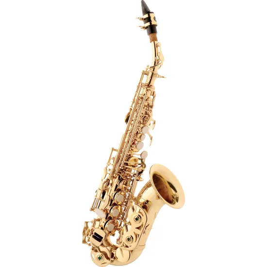 Saxofone Soprano Curvo Bb SP508 Laqueado EAGLE (30252)