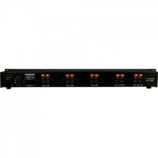 Setorizador de Áudio SH-1006 AMBIENCE LINE Preto por 0,00 à vista no boleto/pix ou parcele em até 1x sem juros. Compre na loja Mundomax!