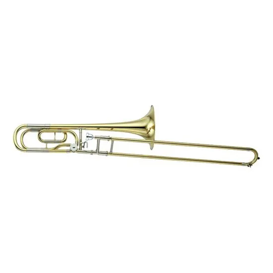 Trombone de Vara YAMAHA em Bb/F (Sí Bemol/Fá) YSL620 Dourado (30503)