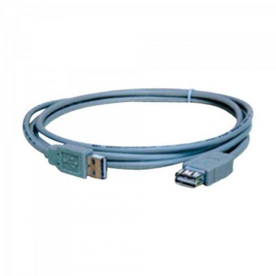 Cabo Extensor USB 2.0 A Macho x A Fêmea 6 Metros GENÉRICO por 0,00 à vista no boleto/pix ou parcele em até 1x sem juros. Compre na loja Mundomax!